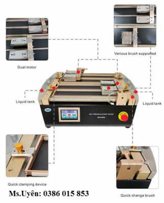 máy đo độ bền chà rửa