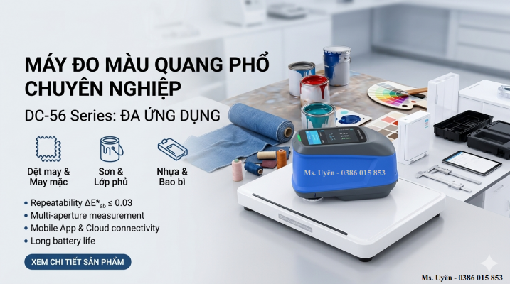 Máy đo màu quang phổ cầm tay DC-56